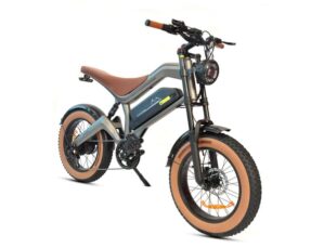 ZONVEER M20 Elcykel - 1500W Peak Motor, 48V 18.2Ah Batteri, 20×4.0" Fatbike, Off-Road E-bike för vuxna