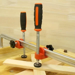 1 styck snickeri F-klämma F-klipp fast klämma expansionshjälpmedel verktyg träbearbetning hjälpklem
