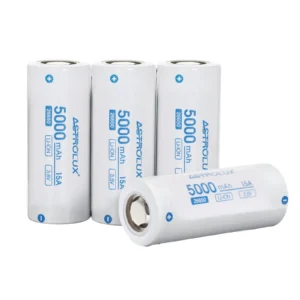 Astrolux® C2650 5000mAh 3C 3.6V 26650 Li-ion Batteri Oskyddad 15A Högpresterande Laddningsbart Litiumkraftcell För Fickl