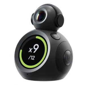 BodyPark ATOM Smart Fitness-kompis AI röstkorrektur Auto räkning portabelt hemmagym med 5MP kamera WiFi och Bluetooth 5.