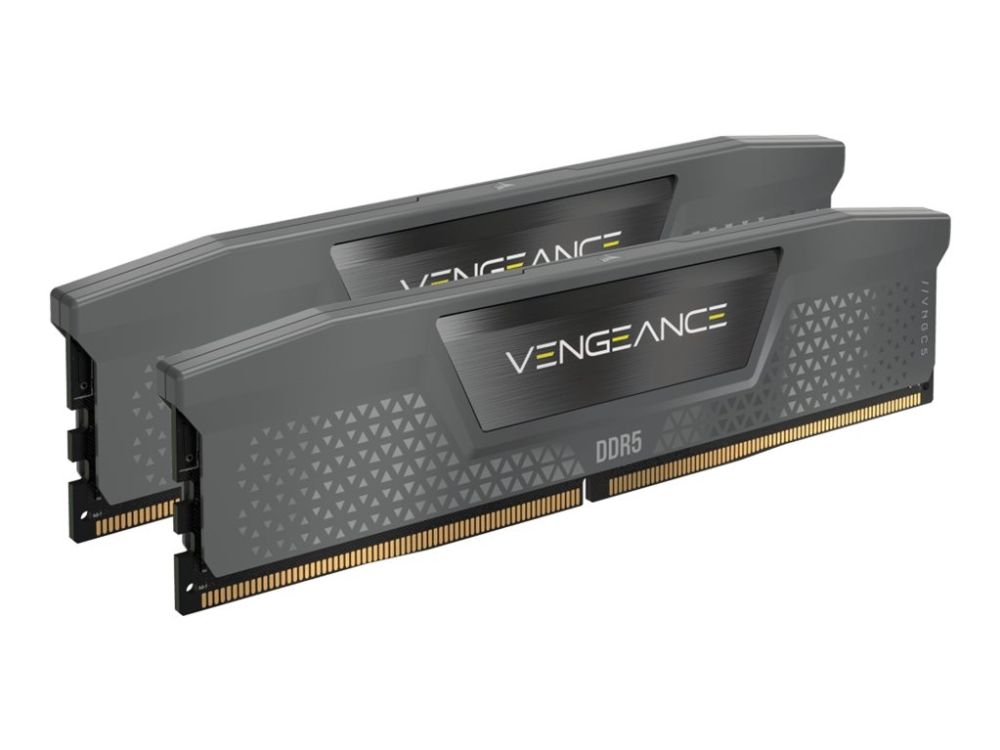 Corsair Vengeance DDR5 16GB 2x8GB, DDR5 5200, 1.25V AMD EXPO-minne - Grå Corsair Vengeance DDR5 16GB 2x8GB, DDR5 5200, 1.25V AMD EXPO-minne - Grå