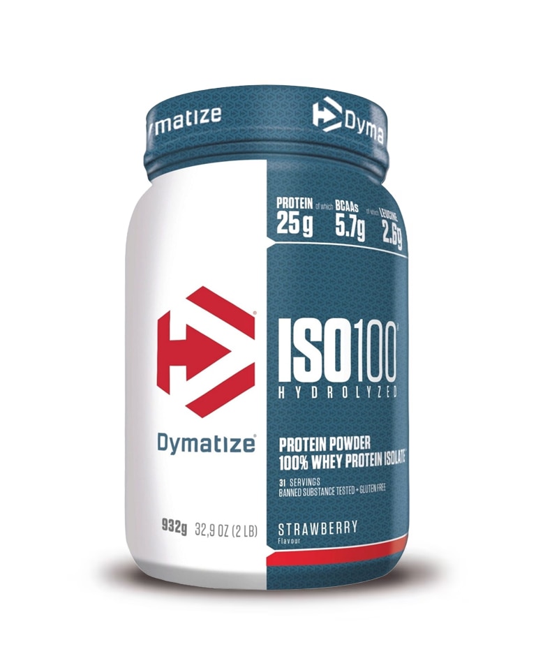 Dymatize Iso-100 Strawberry 932g Dymatize Iso-100 Strawberry 932g