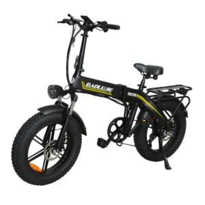 [EU DIRECT] BAOLUJIE D7 Elcykel 48V 16Ah Batteri 500W Motor Rekommenderad topphastighet 25 KM/H 20-tums däck Integrerad