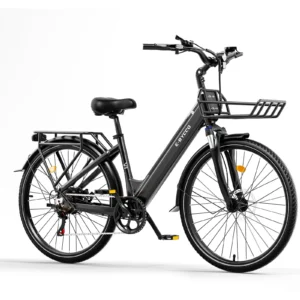 [EU DIRECT] E·BYCCO V1 Elcykel, 36V 15.6AH Batteri 250W Motor, Rekommenderad topphastighet 25 KM/H, Låsbart framdämparsy