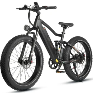 [EU DIREKT] MAXTURN MX1 Elcykel 48V 13Ah 500W Peak Motor Toppfart 25KM/H 26*4.0 tum Däck 80-100KM Max Räckvidd 120KG Max