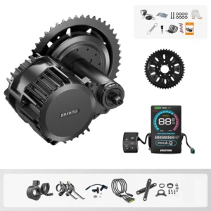 [EU-DIREKTIV] BAFANG BBSHD 48V 1000W mitten-motor konverteringskit för elcykel med VD618 skärmdisplay 46T tandskiva