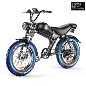 [EU Direct] Emoko C93 Elcykel 48V 35Ah Batteri 1000W Motor Rekommenderad Toppfart 25KM/H 20tum Däck 120-150KM Max Räckvi