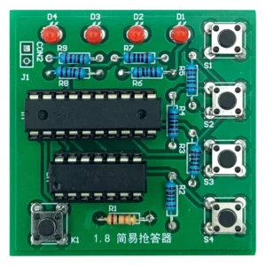Enkel Svarmoderkort Kit DIY Elektronikpaket