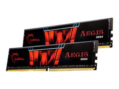 G.Skill AEGIS - DDR4 - modul - 16 GB - DIMM 288-pin - 3000 MHz / PC4-24000 - CL16 - 1.35 V - ej buffrad - icke ECC G.Skill AEGIS - DDR4 - modul - 16 GB - DIMM 288-pin - 3000 MHz / PC4-24000 - CL16 - 1.35 V - ej buffrad - icke ECC