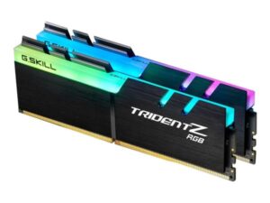 G.Skill TridentZ RGB Series - DDR4 - sats - 16 GB: 2 x 8 GB - DIMM 288-pin - 3200 MT/s / PC4-25600 - CL16 - 1.35 V - ej buffrad - icke ECC