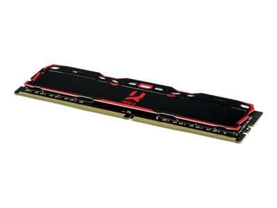 GOODRAM IRDM X - DDR4 - modul - 16 GB - DIMM 288-pin - 3200 MHz / PC4-25600 - CL16 - 1.35 V - ej buffrad - icke ECC - svart GOODRAM IRDM X - DDR4 - modul - 16 GB - DIMM 288-pin - 3200 MHz / PC4-25600 - CL16 - 1.35 V - ej buffrad - icke ECC - svart