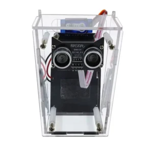 HU-M74 Smart papperskorg DIY elektronisk kit Dubbelt prob Mammal Ultrasonic Auto Induction 3-i-1 HXFB-bräda DIY-kit för