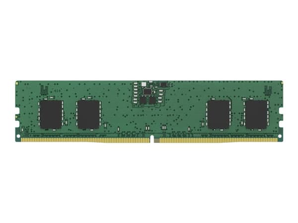 Kingston ValueRAM - DDR5 - modul - 8 GB - DIMM 288-pin - 5600 MT/s / PC5-44800 - CL46 - 1.1 V - ej buffrad - on-die ECC Kingston ValueRAM - DDR5 - modul - 8 GB - DIMM 288-pin - 5600 MT/s / PC5-44800 - CL46 - 1.1 V - ej buffrad - on-die ECC