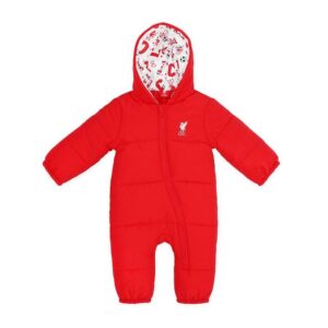 Liverpool Padded Sparkdräkter - Röd/Vit - Liverpool FC, storlek New Born/Up to 52cm