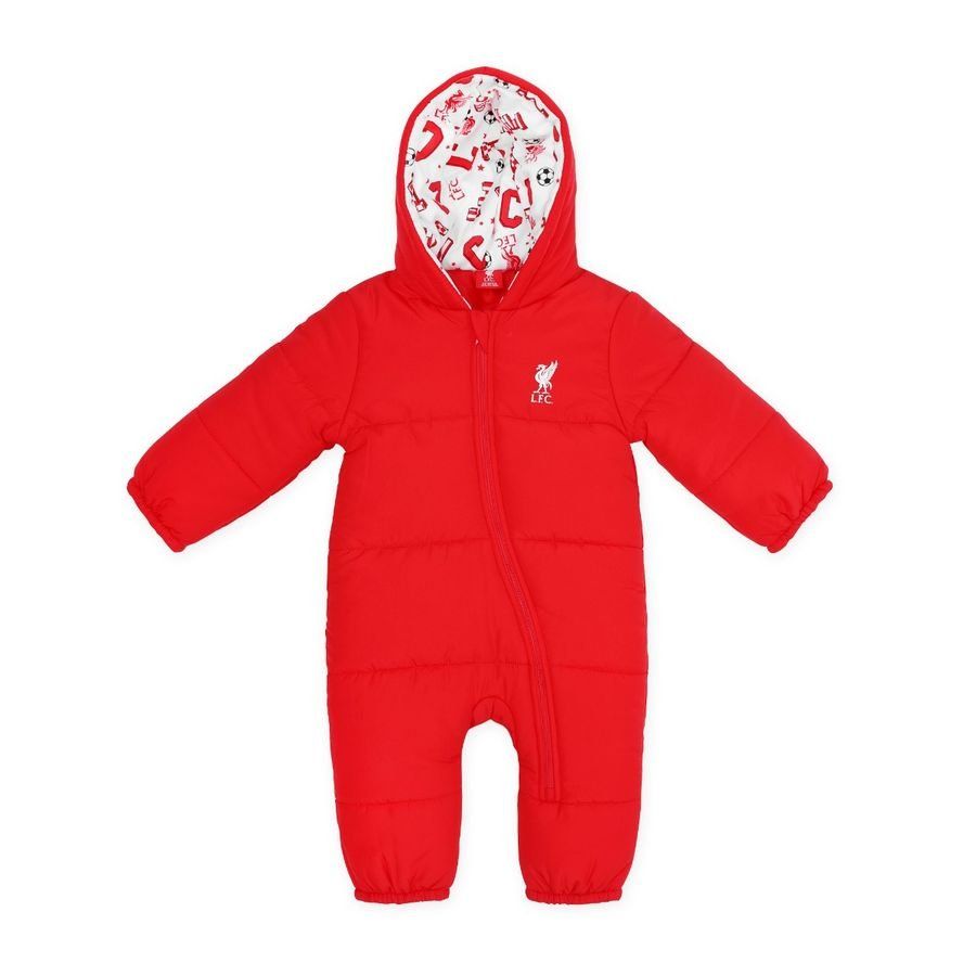 Liverpool Padded Sparkdräkter - Röd/Vit - Liverpool FC, storlek New Born/Up to 52cm Liverpool Padded Sparkdräkter - Röd/Vit - Liverpool FC, storlek New Born/Up to 52cm