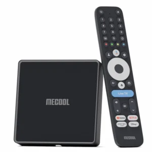 MECOOL MEon1 4K GTV S905X5M Android 14 TV Box 2GB 32GB WiFi6 Bluetooth 5.2 4K HDR Dolby Atmos Google Assistant Streaming