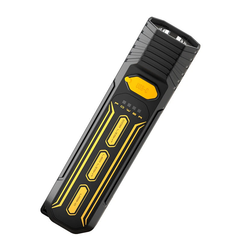 Multi Light Source 250LM Bärbar LED-ficklampa med sidoljus USB-uppladdningsbar Stark ljus Utomhus Bärbar LED-lampa Under Multi Light Source 250LM Bärbar LED-ficklampa med sidoljus USB-uppladdningsbar Stark ljus Utomhus Bärbar LED-lampa Under