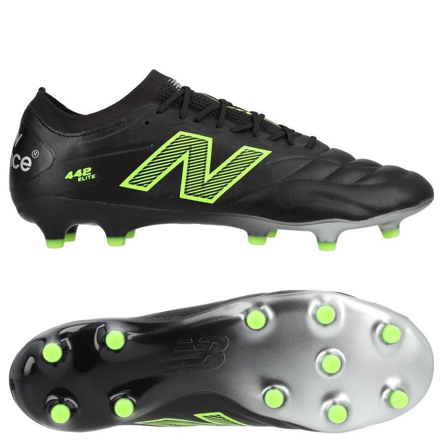 New Balance 442 v2 Elite FG Lime Light - Svart/Grön - Gräs (FG), storlek 37½ New Balance 442 v2 Elite FG Lime Light - Svart/Grön - Gräs (FG), storlek 37½