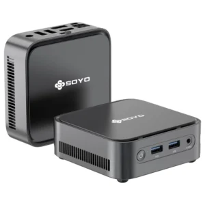 SOYO M4 Power Mini PC AMD Ryzen 3 3250C 8GB DDR4 256GB SSD WIFI5 4K Dubbel Screen Output Windows 11 Pro Mini Gaming Comp