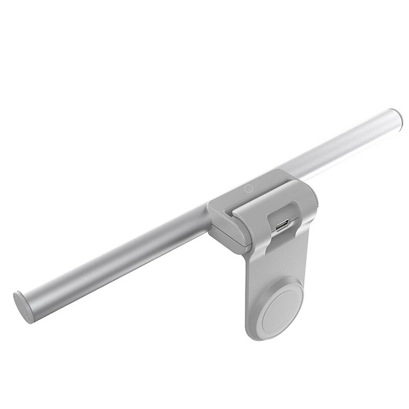 USB-laptopp skärmljusstång, asymmetrisk belysning, ögonvård skrivbordslampa, touchkontroll, 5 färgtemperaturer, anti-blå USB-laptopp skärmljusstång, asymmetrisk belysning, ögonvård skrivbordslampa, touchkontroll, 5 färgtemperaturer, anti-blå