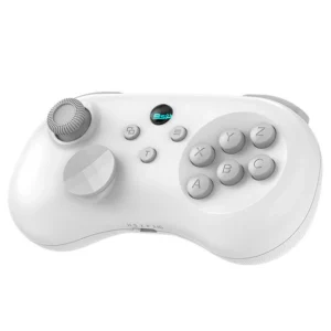 Y04 Fighting Game Controller 6-knapps-layout Hall Effect-jstick Max 6000Hz pollingfrekvens Justerbara nyckelband för Swi
