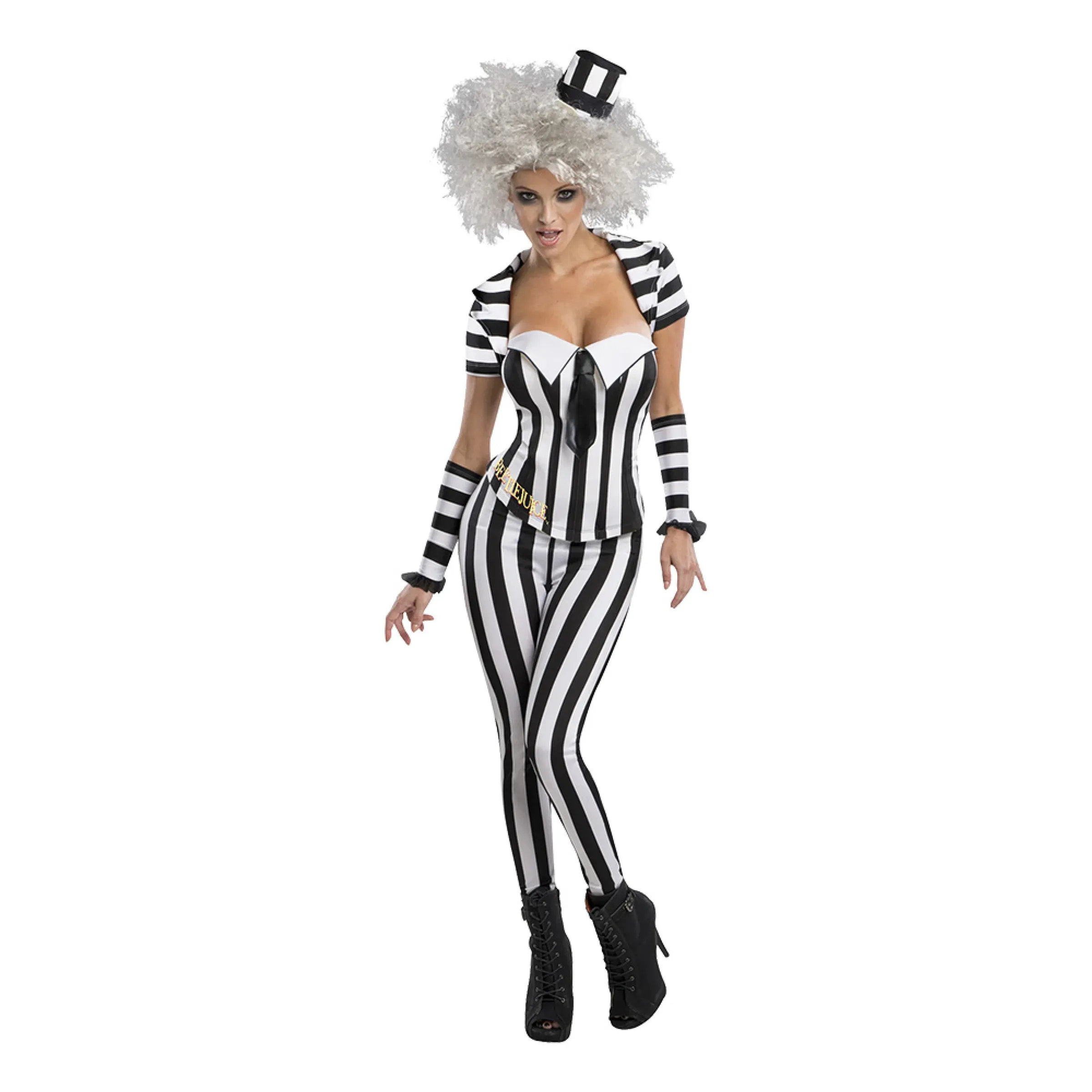 Beetlejuice Korsett Deluxe Maskeraddräkt - Medium Beetlejuice Korsett Deluxe Maskeraddräkt - Medium