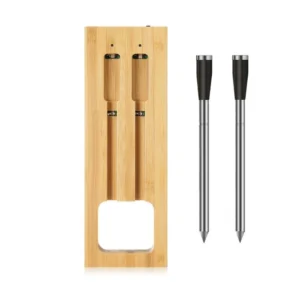 Comfook Smart Kötttermometer BBQ Mat Grill Termometer Höga temperaturer Prestanda Snabb laddning Vattentålig APP Stöd fö
