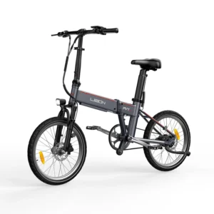 [EU Direkt] PVY LIBON Elcykel, 36V 10.4AH+10AH Dubbelbatterier, 500W Motor, Toppfart 25KM/H, 20*2.5 tums däck, Momentvak
