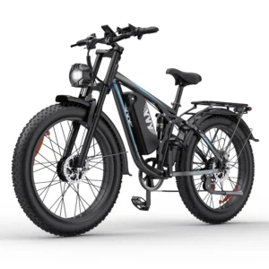 [EU Direkt] YVY C26 MAX Elcykel 48V 23Ah Batteri 1000W*2 Dubbelmotorer Rekommenderad Toppfart 25KM/H 26*4.0tums Däck 50-