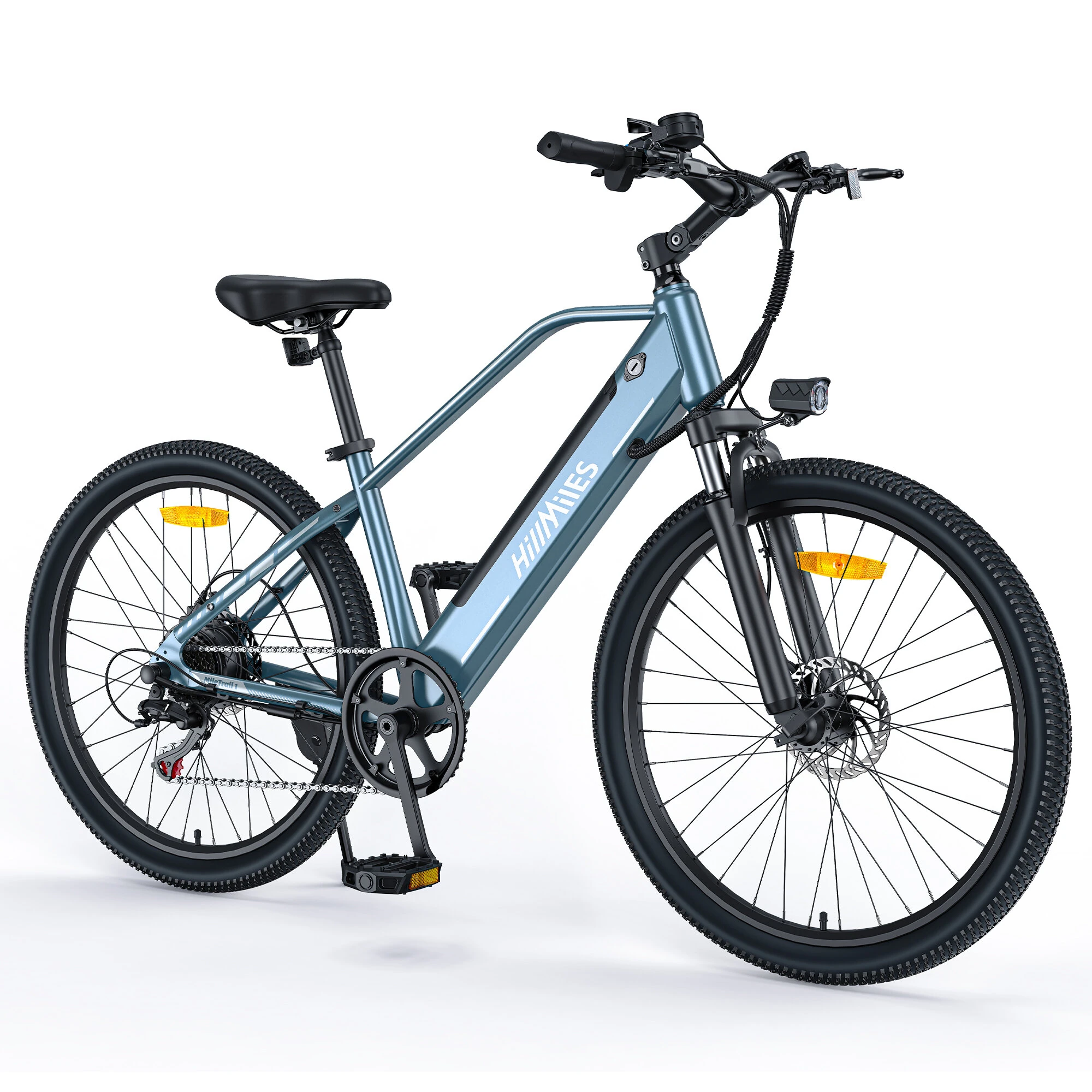 HillMiles MileTrail 1 Elcykel, 36V 13Ah Batteri, 250W Motor, 26 tum däck, 120 km Max räckvidd, 120 kg MAX belastning, Du HillMiles MileTrail 1 Elcykel, 36V 13Ah Batteri, 250W Motor, 26 tum däck, 120 km Max räckvidd, 120 kg MAX belastning, Du