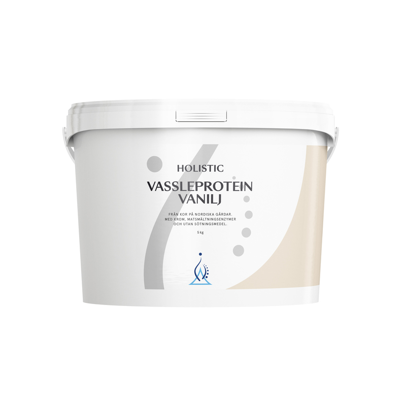 Holistic Vassleprotein Vanilj 5 kg Holistic Vassleprotein Vanilj 5 kg