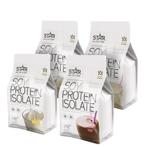 Mix&Match: 4 x Soy Protein Isolate Sojaproteinisolat 1 kg