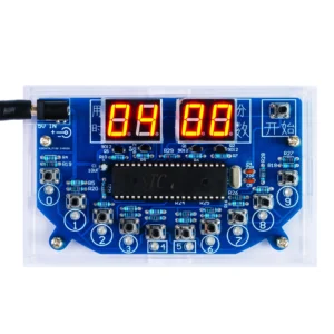 TJ-56-754 Whack-a-Mole-spelkit 51 MCU DIY Elektronikk Soldering Practice-assemblationspaket DC 5V Dubbel-sidigt PCB LED