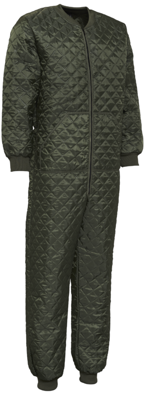 Termoheldräkt quiltad 168002 oliv Stl. XL