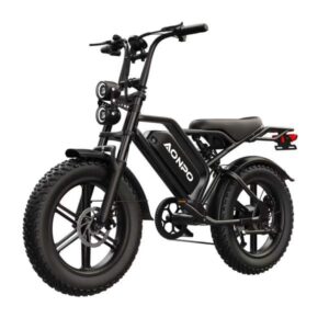 Terränggående elcykel AONPO V20, 52V 750W 15Ah, Fatbike, Svart
