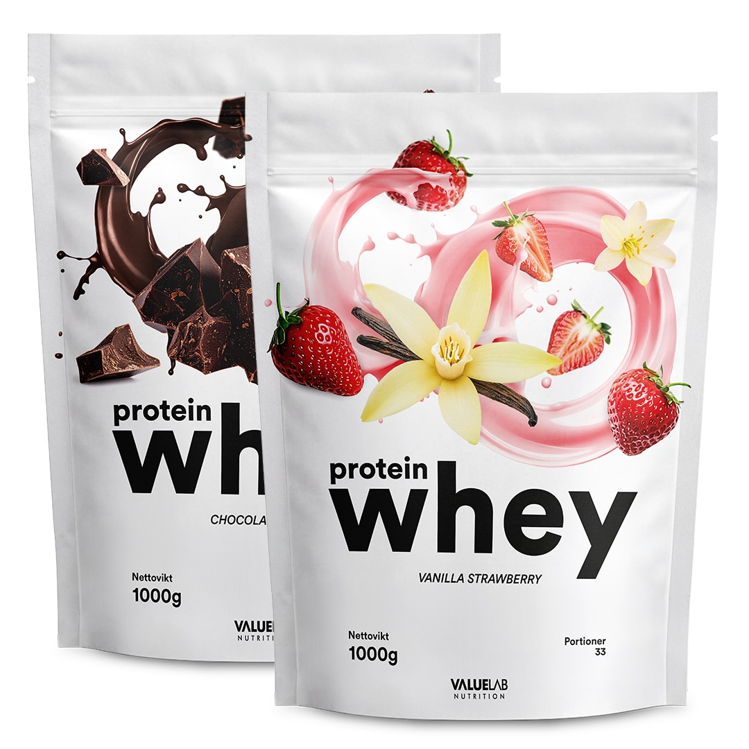 Valuelab Whey Mix&Match 2x1kg Valuelab Whey Mix&Match 2x1kg