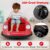 12V Bumper Car Barns elektriska stötfångarbil med fjärrkontroll & LED-lampor & Musik Röd