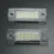 2x LED-registreringsskyltsbelysning för VW Caddy T5 Golf Passat