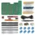 844Pcs DIY elektronikkit dubbelsidiga PCB-brädor med 3 mm 5 mm LED-dioder metallfilmmotstånd trådjumper 40-pin 2,54 mm m
