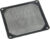 AKASA fläktfilter av aluminium, 120x120mm, svart (GRM120-AL01-BK)
