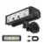 BIKIHT Cykellampa 1000 Lumen USB-C upprättbar 4-LED Framljus med Digital Display MTB-lampa för nattkörning