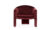 BOOGI Loungefåtölj Velvet Plum
