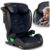 Bilbarnstol Nukido Louis svart och marinblå 15-36 kg ISOFIX