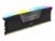 CORSAIR Vengeance RGB – DDR5 – modul – 8 GB – DIMM 288-pin – 5200 MT/s / PC5-41600 – CL40 – 1.25 V – ej buffrad – on-die ECC – svart