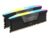 CORSAIR Vengeance RGB – DDR5 – sats – 16 GB: 2 x 8 GB – DIMM 288-pin – 2600 MHz / PC5-48000 – CL40 – 1.25 V – ej buffrad – on-die ECC – svart