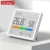 DUKA Atuman TH1 Temperatur Fuktighet Meter LCD Digital Termometer Hygrometer Sensor Mätare Väderstation Klocka Hem Inomh