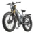 [EU DIRECT] BURCHDA RX80 Elcykel 48V 20Ah Batteri 750W*2 Dualmotorer Rekommenderad toppfart 25KM/H Däck 26*4,0 tum Räckv