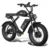[EU DIRECT] Bluvall K10 elcykel 52V 20+23AH dubbla batterier 52V 1000W*2 dubbla motorer 1500W*2 toppeffekt Rekommenderad