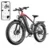 [EU DIRECT] DUOTTS F26 Elcykel 48V 20AH Samsungbatteri 750W*2 Dubbelmotorer Rekommenderad Toppfart 25KM/H 26*4.0 tum Fet