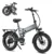 [EU DIRECT] MAXTRON Polaris Elcykel 48V 13Ah Batteri 250W Motor Toppfart 25KM/H 20*4.0tum Däck 45KM Max Räckvidd 120KG M